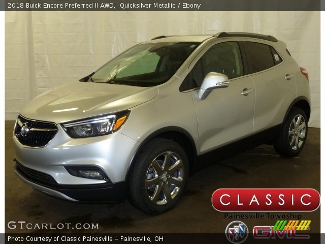 2018 Buick Encore Preferred II AWD in Quicksilver Metallic