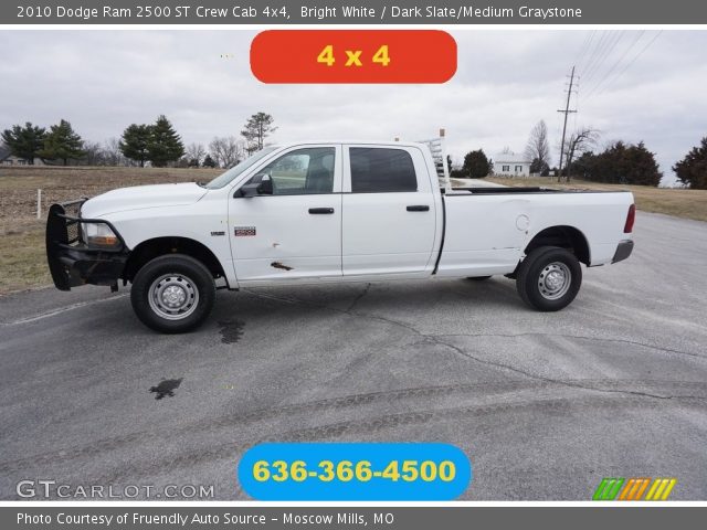 2010 Dodge Ram 2500 ST Crew Cab 4x4 in Bright White