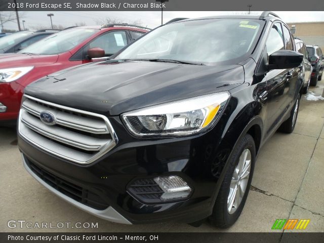 2018 Ford Escape SE in Shadow Black