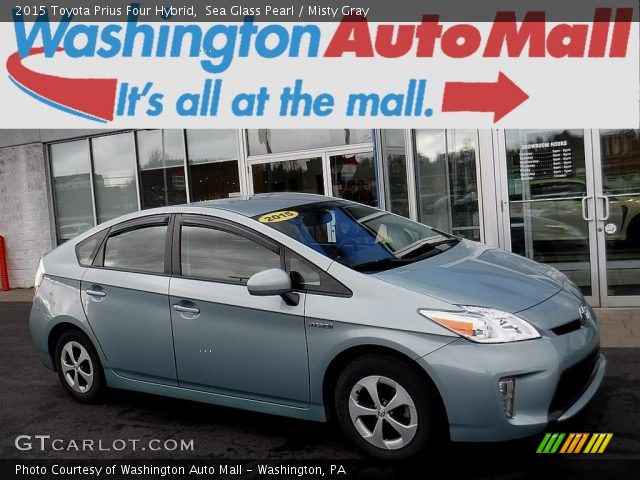 2015 Toyota Prius Four Hybrid in Sea Glass Pearl