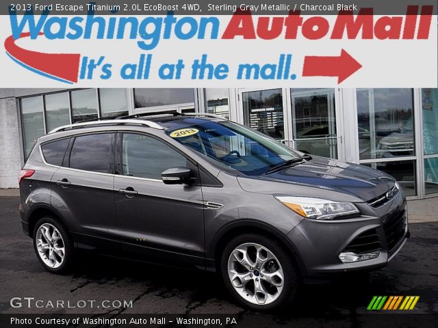 2013 Ford Escape Titanium 2.0L EcoBoost 4WD in Sterling Gray Metallic