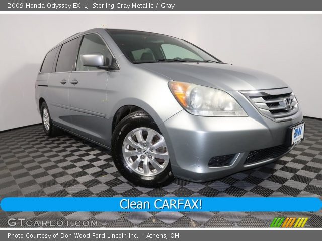 2009 Honda Odyssey EX-L in Sterling Gray Metallic