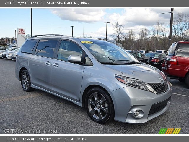 2015 Toyota Sienna SE in Silver Sky Metallic