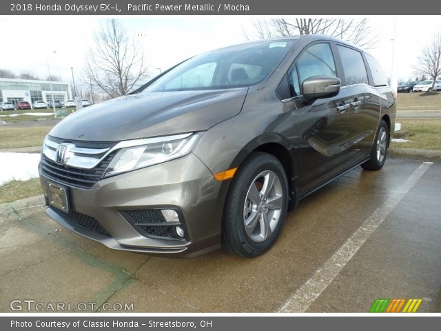 2018 Honda Odyssey EX-L in Pacific Pewter Metallic
