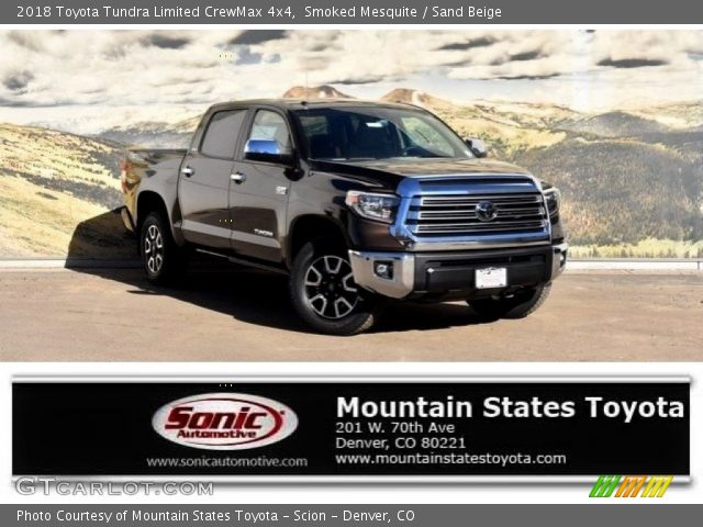 2018 Toyota Tundra Limited CrewMax 4x4 in Smoked Mesquite