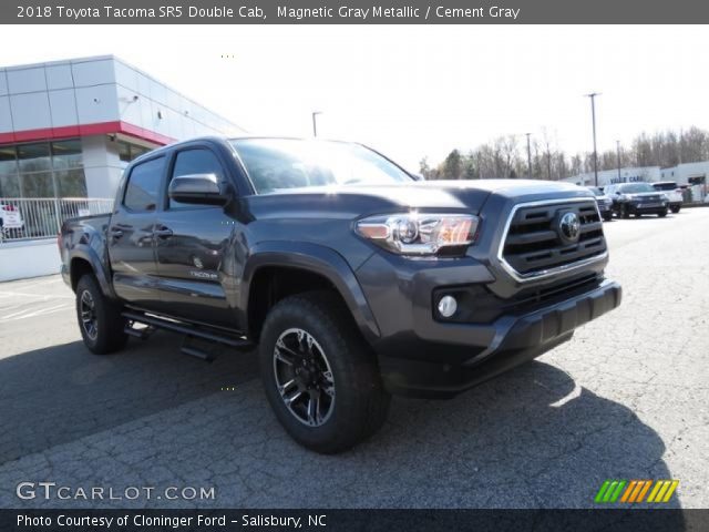 2018 Toyota Tacoma SR5 Double Cab in Magnetic Gray Metallic