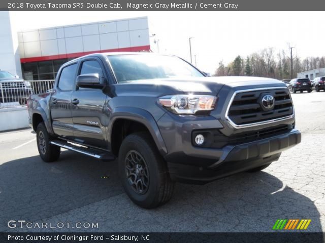 2018 Toyota Tacoma SR5 Double Cab in Magnetic Gray Metallic