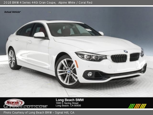 2018 BMW 4 Series 440i Gran Coupe in Alpine White