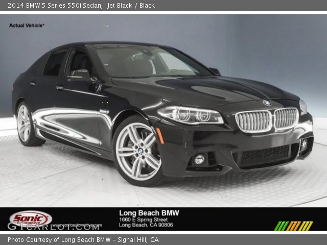 2014 BMW 5 Series 550i Sedan in Jet Black