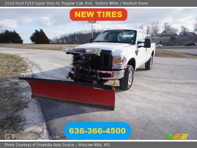 2010 Ford F250 Super Duty XL Regular Cab 4x4 in Oxford White