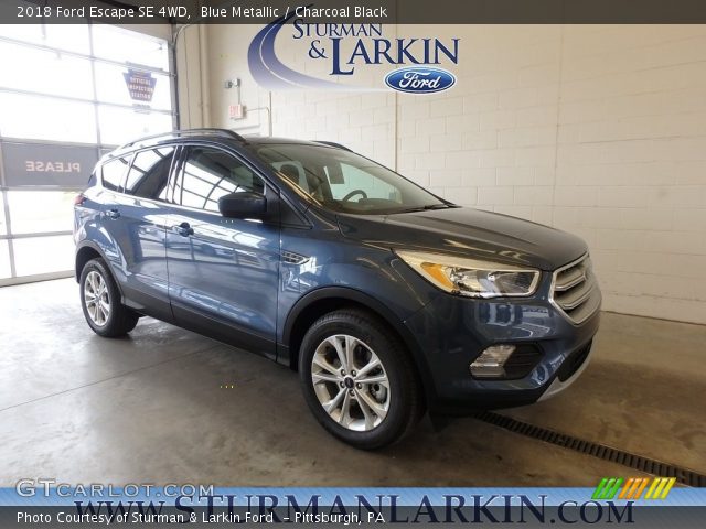 2018 Ford Escape SE 4WD in Blue Metallic
