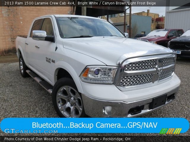 2013 Ram 1500 Laramie Crew Cab 4x4 in Bright White