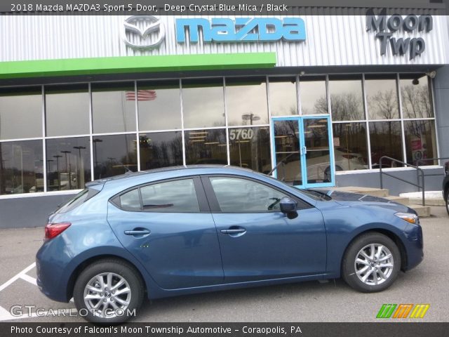 2018 Mazda MAZDA3 Sport 5 Door in Deep Crystal Blue Mica