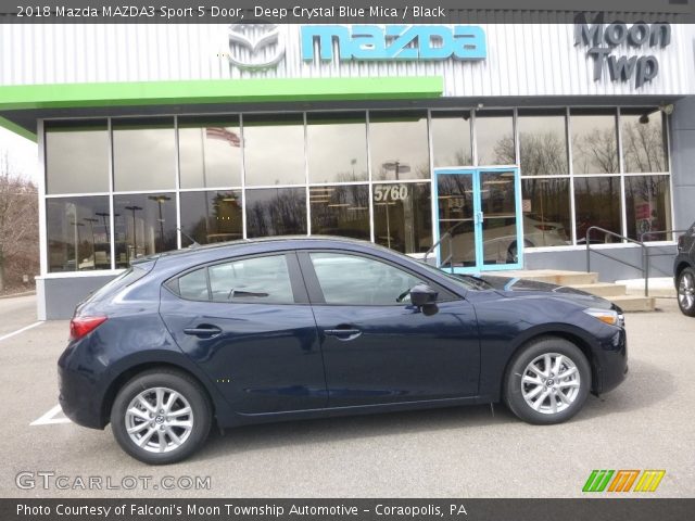 2018 Mazda MAZDA3 Sport 5 Door in Deep Crystal Blue Mica