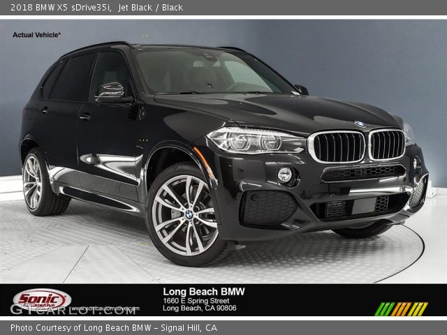 2018 BMW X5 sDrive35i in Jet Black