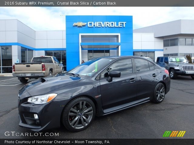 2016 Subaru WRX Premium in Crystal Black Silica