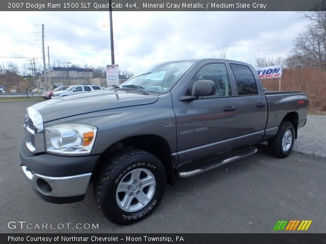 2007 Dodge Ram 1500 SLT Quad Cab 4x4 in Mineral Gray Metallic