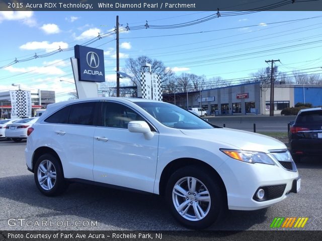2015 Acura RDX Technology in White Diamond Pearl