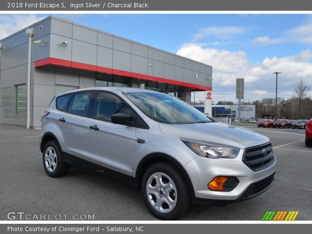 2018 Ford Escape S in Ingot Silver
