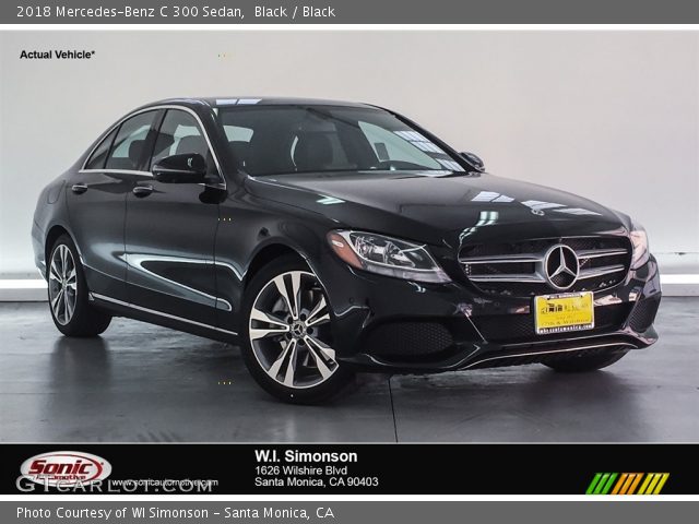 2018 Mercedes-Benz C 300 Sedan in Black