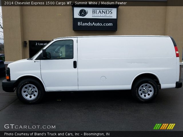 2014 Chevrolet Express 1500 Cargo WT in Summit White