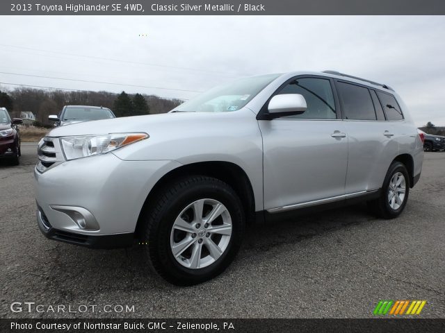 2013 Toyota Highlander SE 4WD in Classic Silver Metallic