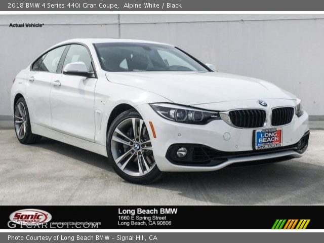 2018 BMW 4 Series 440i Gran Coupe in Alpine White