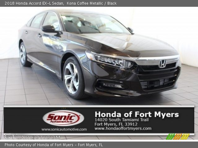 2018 Honda Accord EX-L Sedan in Kona Coffee Metallic