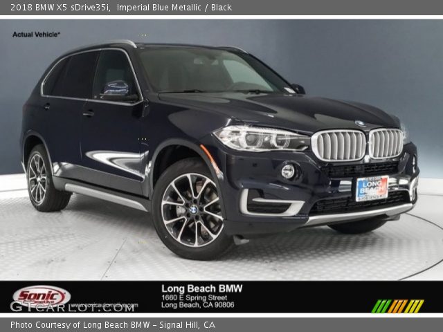 2018 BMW X5 sDrive35i in Imperial Blue Metallic