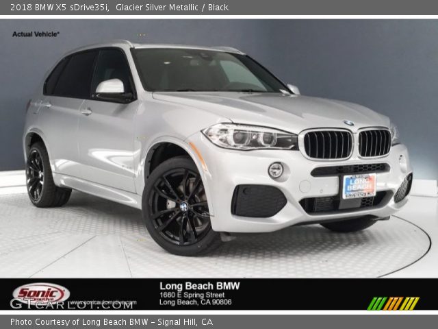 2018 BMW X5 sDrive35i in Glacier Silver Metallic