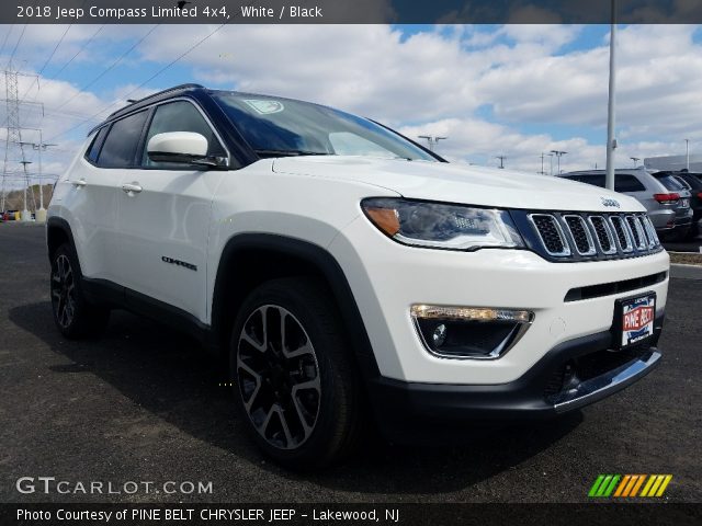 2018 Jeep Compass Limited 4x4 in White