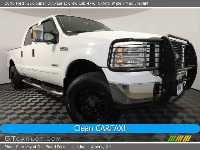 2006 Ford F250 Super Duty Lariat Crew Cab 4x4 in Oxford White