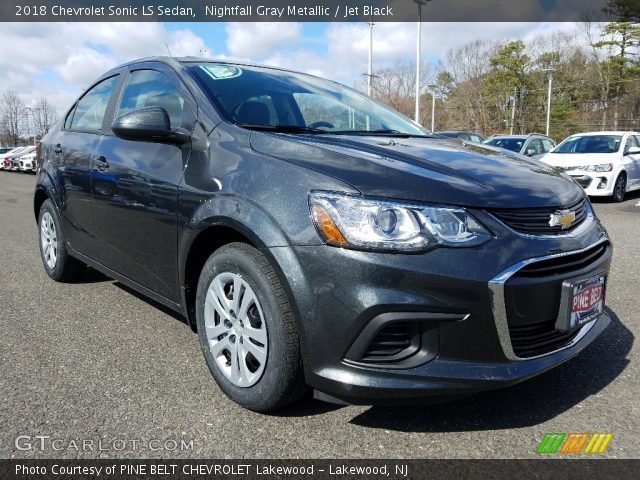 2018 Chevrolet Sonic LS Sedan in Nightfall Gray Metallic