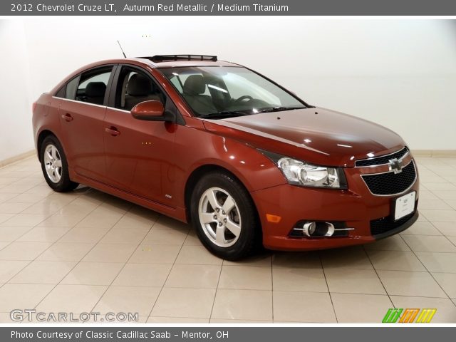 2012 Chevrolet Cruze LT in Autumn Red Metallic