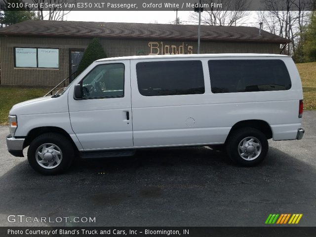 2010 Ford E Series Van E350 XLT Passenger in Oxford White