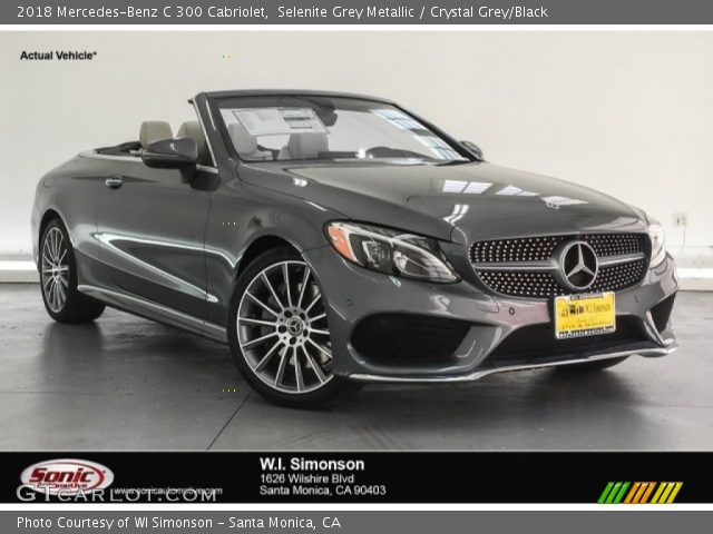 2018 Mercedes-Benz C 300 Cabriolet in Selenite Grey Metallic