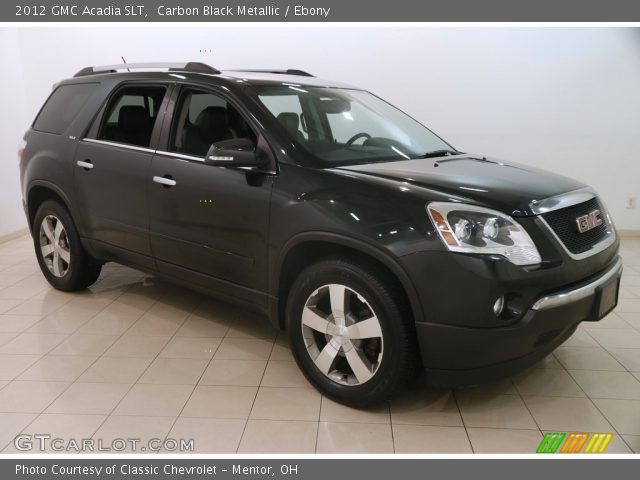 2012 GMC Acadia SLT in Carbon Black Metallic