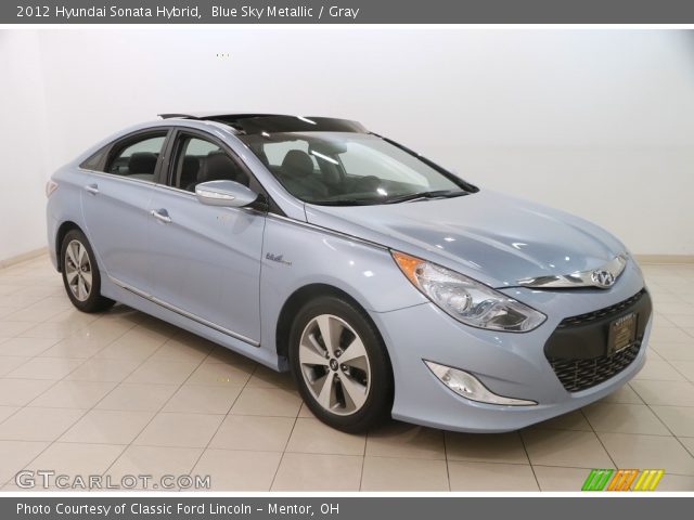 2012 Hyundai Sonata Hybrid in Blue Sky Metallic