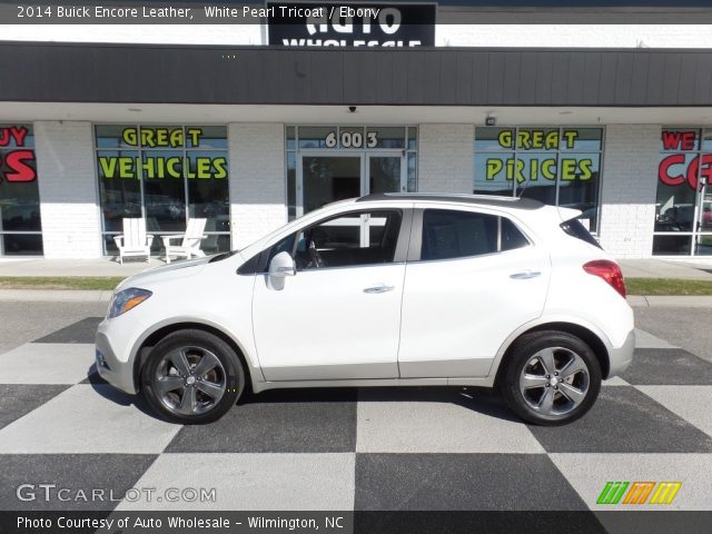 2014 Buick Encore Leather in White Pearl Tricoat