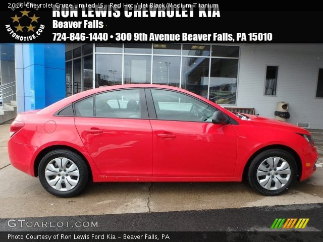 2016 Chevrolet Cruze Limited LS in Red Hot