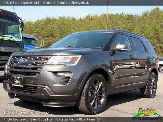2018 Ford Explorer XLT in Magnetic Metallic