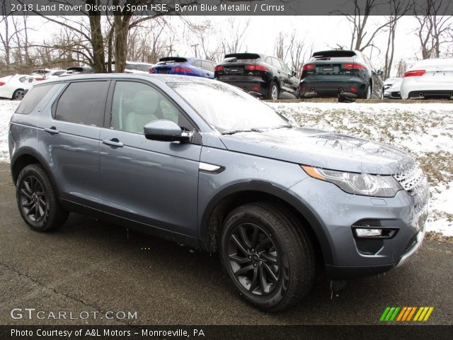 2018 Land Rover Discovery Sport HSE in Byron Blue Metallic