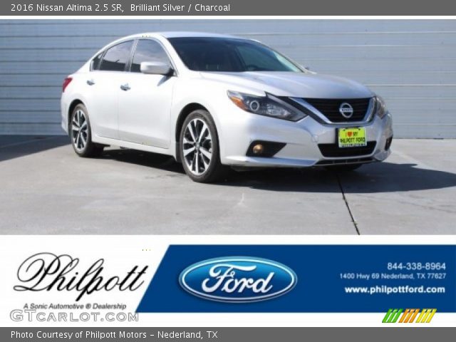 2016 Nissan Altima 2.5 SR in Brilliant Silver