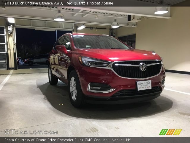 2018 Buick Enclave Essence AWD in Red Quartz Tintcoat