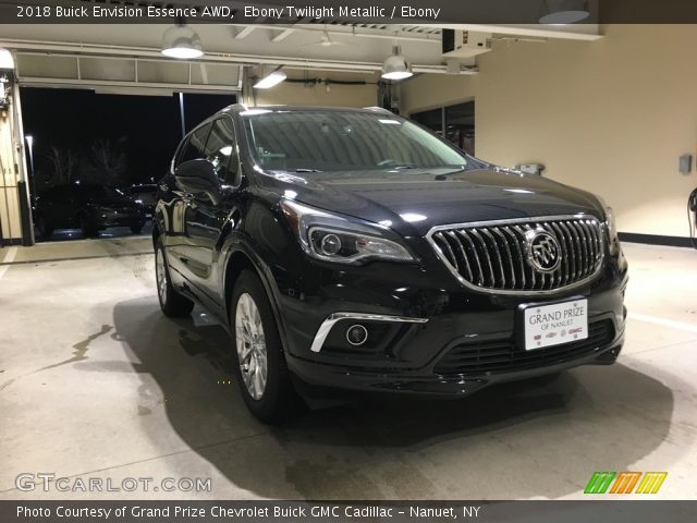 2018 Buick Envision Essence AWD in Ebony Twilight Metallic
