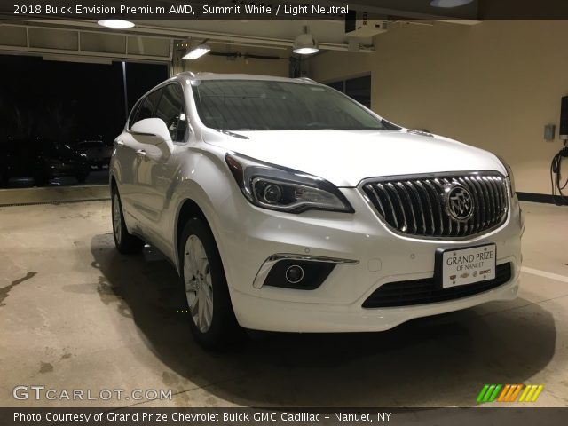 2018 Buick Envision Premium AWD in Summit White