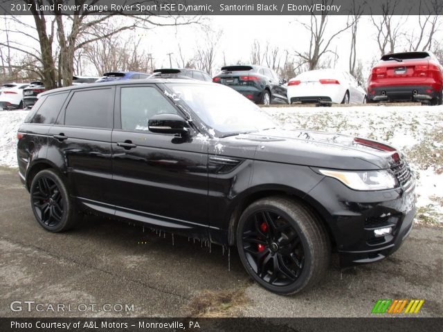 2017 Land Rover Range Rover Sport HSE Dynamic in Santorini Black