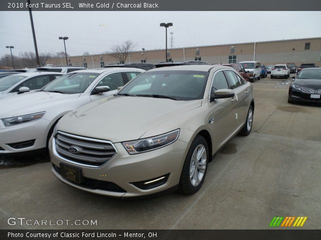 2018 Ford Taurus SEL in White Gold