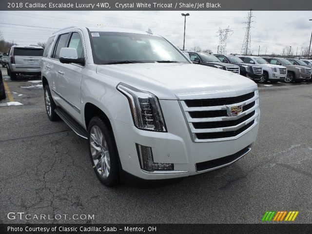 2018 Cadillac Escalade Luxury 4WD in Crystal White Tricoat