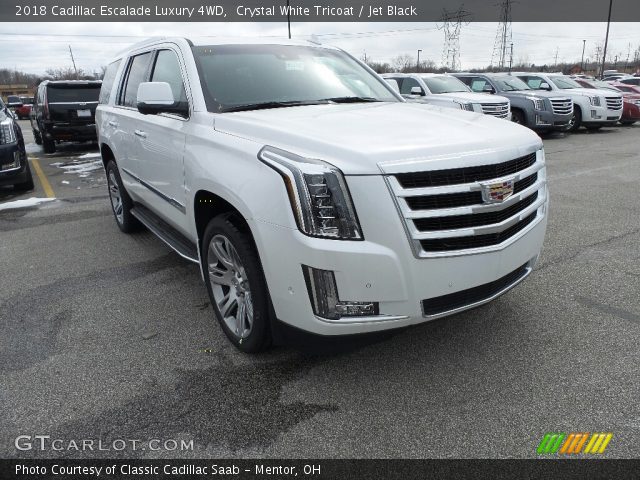 2018 Cadillac Escalade Luxury 4WD in Crystal White Tricoat